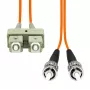 Kuitukaapeli ProXtend FO-SCSTOM1D-005 MM OM1 SC–ST UPC, 5 m