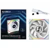 Lian Li UNI FAN SL Wireless LCD 120 12 cm valkoinen 29.5 dB 50.08 cfm