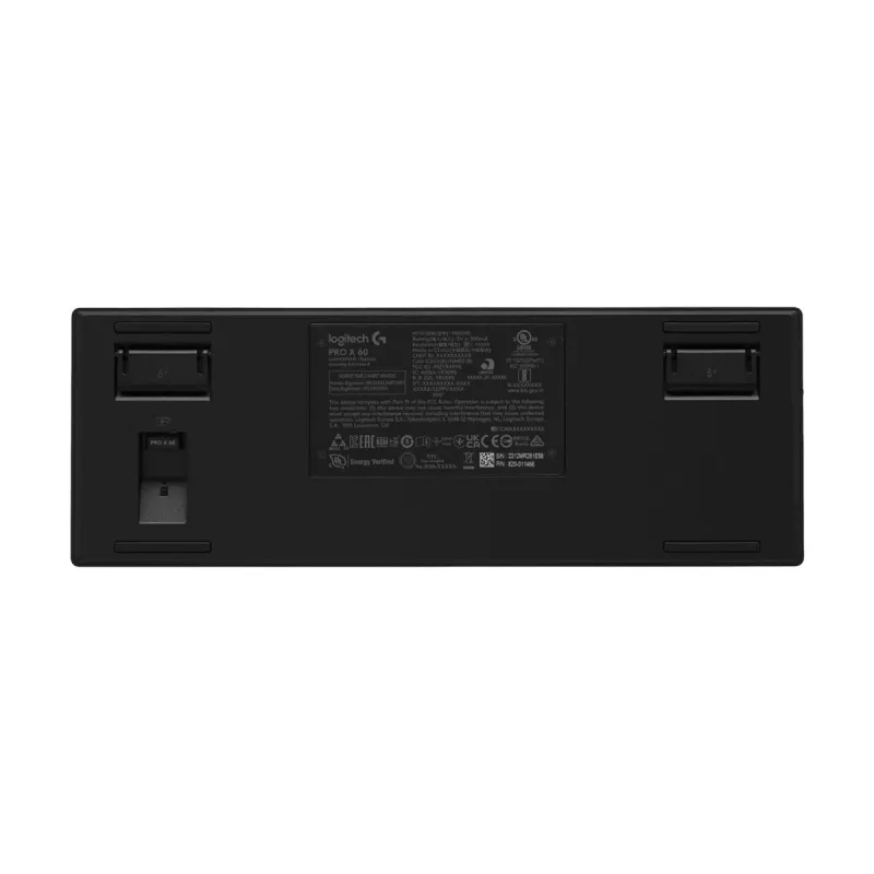 Logitech G PRO X 60 näppäimistö Gaming USB RF Wireless Bluetooth QWERTZ Deutsch valkoinen