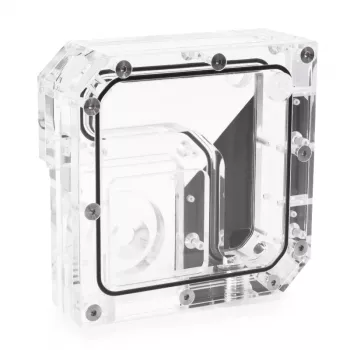 Säiliö Alphacool 15075 akryyli musta läpinäkyvä 120 mm