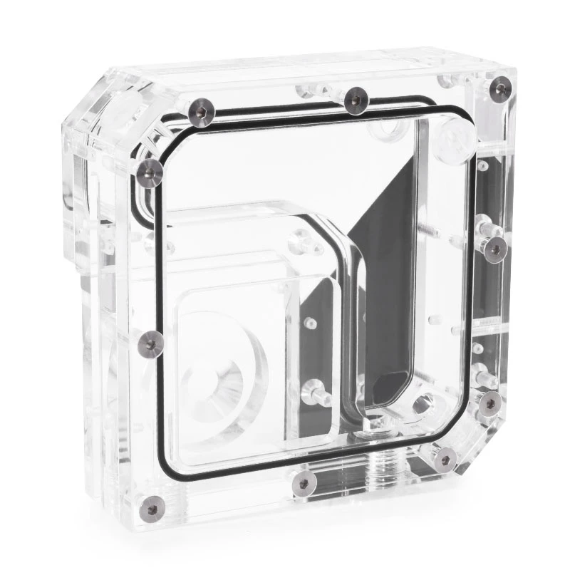 Säiliö Alphacool 15075 akryyli musta läpinäkyvä 120 mm