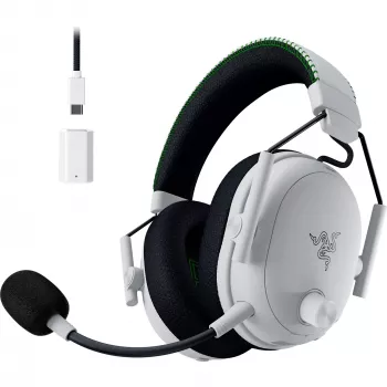 Headset Razer BlackShark V3 Pro langallinen & langaton Bluetooth valkoinen