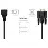 Good Connections -sovitinjohto RJ45–RS232-sarjaportti