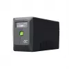 Green Cell PowerProof UPSLM360 650VA / 360W line-interactive UPS-laite LCD-näytöllä, 12V 7Ah