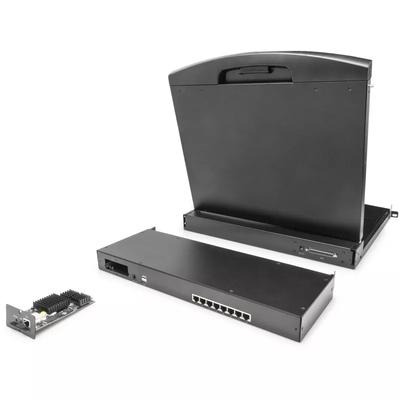 DIGITUS Professional DS-72216 - KVM-kytkin - 16 x KVM-liitäntää - rack-asennettava (DS-72216)