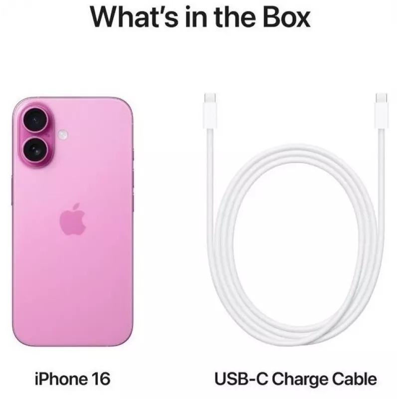 Apple iPhone 16 256GB pinkki MYEG3