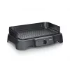 Severin PG 8595 pöytäsähkögrilli — 2000 W, suorakaiteen muotoinen grillipinta, musta