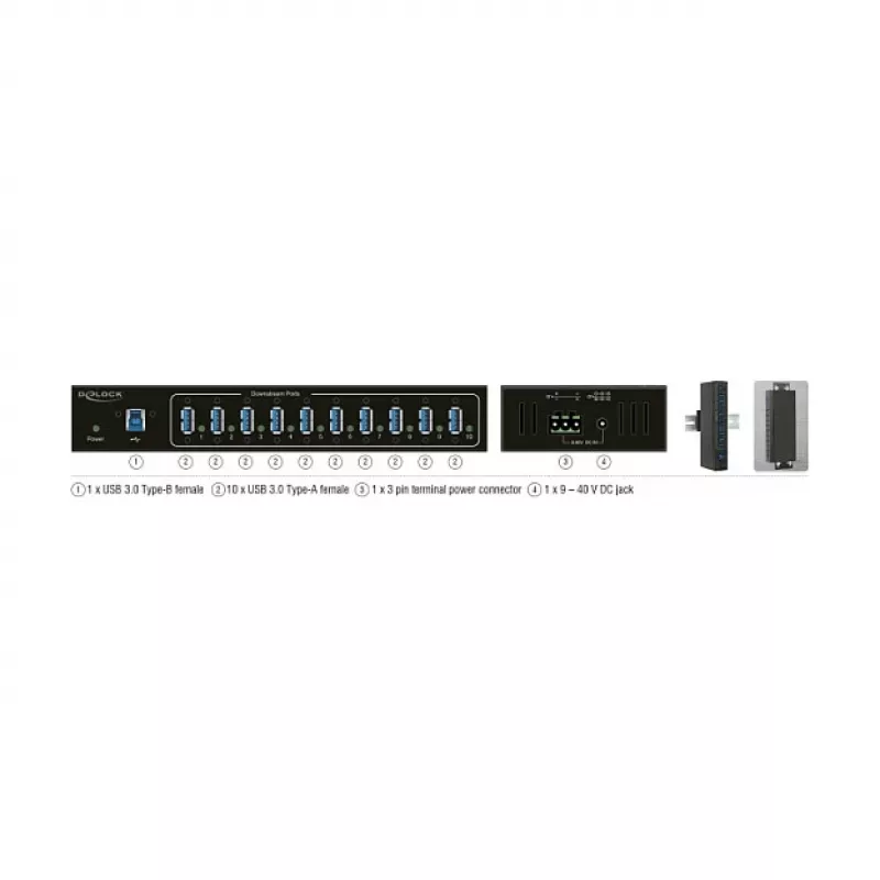 USB-keskitin DeLOCK 63919