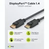 DisplayPort-kaapeli Goobay 74777 1 m musta G-Sync FreeSync