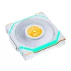 Lian Li UNI FAN SL Wireless LCD ARGB 120 mm valkoinen 3 kpl:n pakkaus