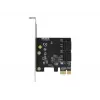 SATA PCI Express x1 -kortti DeLOCK 90010 Low-Profile-muototekijä