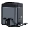 Telakointiasema BlitzWolf BW-TH17 9-in-1 15W laturilla — USB-C, HDMI, PD-liitännät