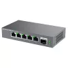 Grandstream Networks GWN7701PA verkkokytkin hallitsematon Gigabit Ethernet (10/100/1000) musta