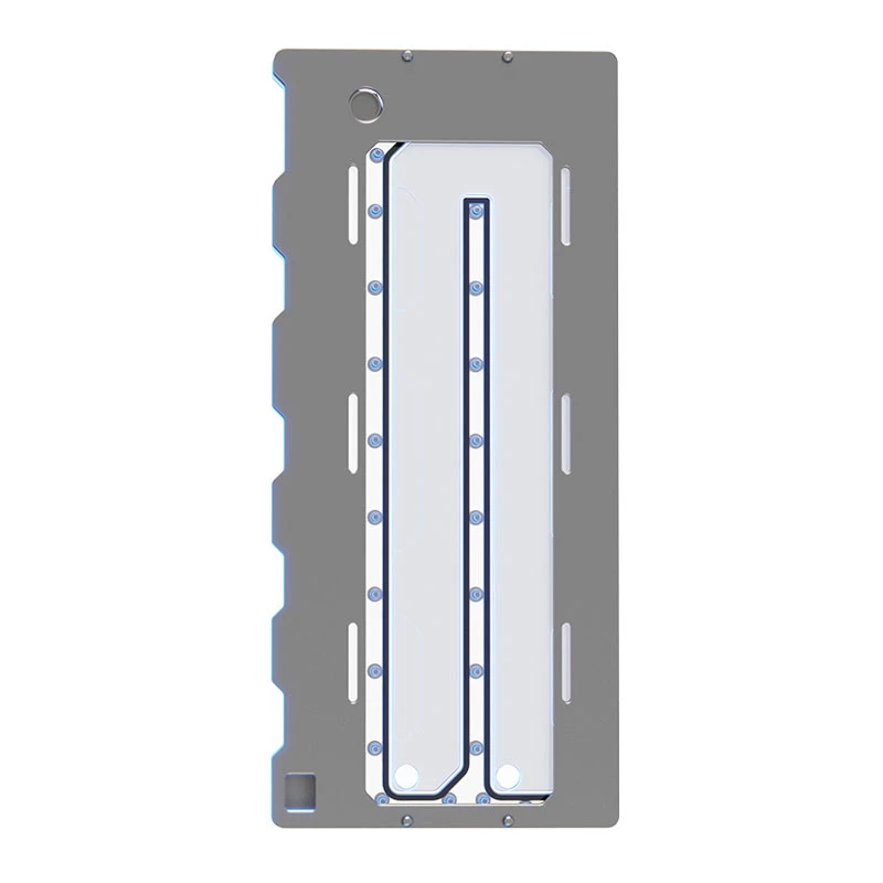 Distro Plate Triton Wraith 2.0 Elite — Distro Plate, hopeinen pinta