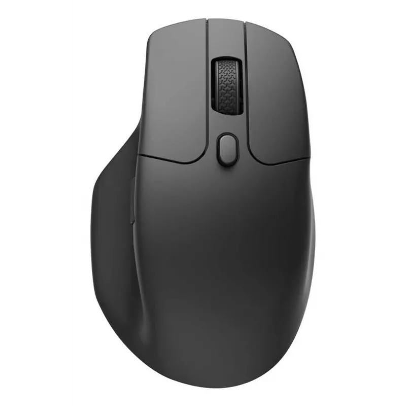 Hiiri Keychron M6 oikeakätinen yleismalli — optinen, RF-langaton + Bluetooth + USB-C, 30000 DPI, musta