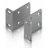 Asennussarja Ubiquiti UACC-Rack-Ear-1U harmaa sinkitty teräs