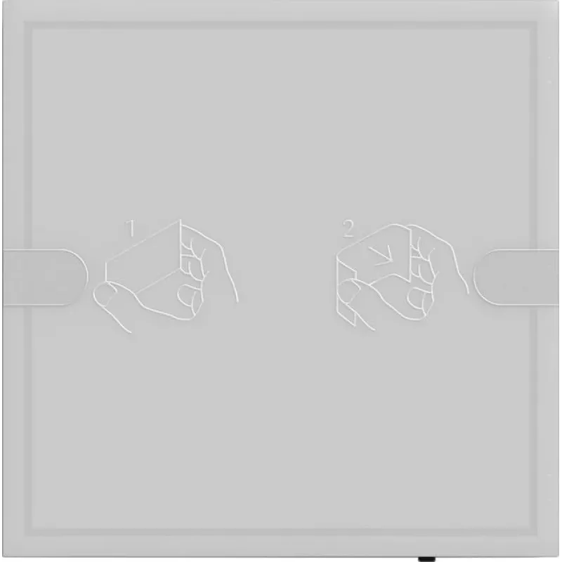 GIRA kosketusanturi 4 Komfort 1-kertainen KNX TS4 antrasiitti 5001028