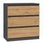 Topeshop M3 ANTRACYT/ARTISAN -lipasto