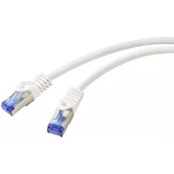 Renkforce RF-5771522 verkkokaapeli valkoinen 1 m Cat6a S/FTP (S-STP) (RF-5771522)