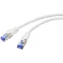 Renkforce RF-5771522 verkkokaapeli valkoinen 1 m Cat6a S/FTP (S-STP) (RF-5771522)