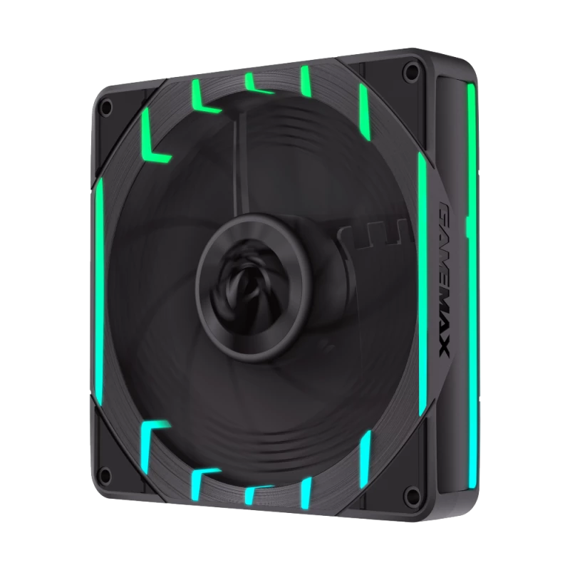 GAMEMAX TORNADO T12 ARGB-R 120mm kotelotuuletin - musta
