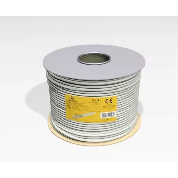 Verkkokaapeli Gembird UPC-6004SE-SOL Cat6 RJ-45 rullassa, 100 m, harmaa