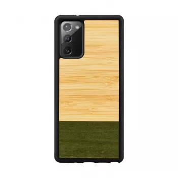 Suojakotelo Man and Wood Galaxy Note 20 — bambumetsä musta