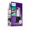 Philips PSE0550 SmartMeeting kannettava 4K-videoneuvottelukamera sisäänrakennetulla mikrofonilla, 30 kuvaa/s, USB, musta/hopea