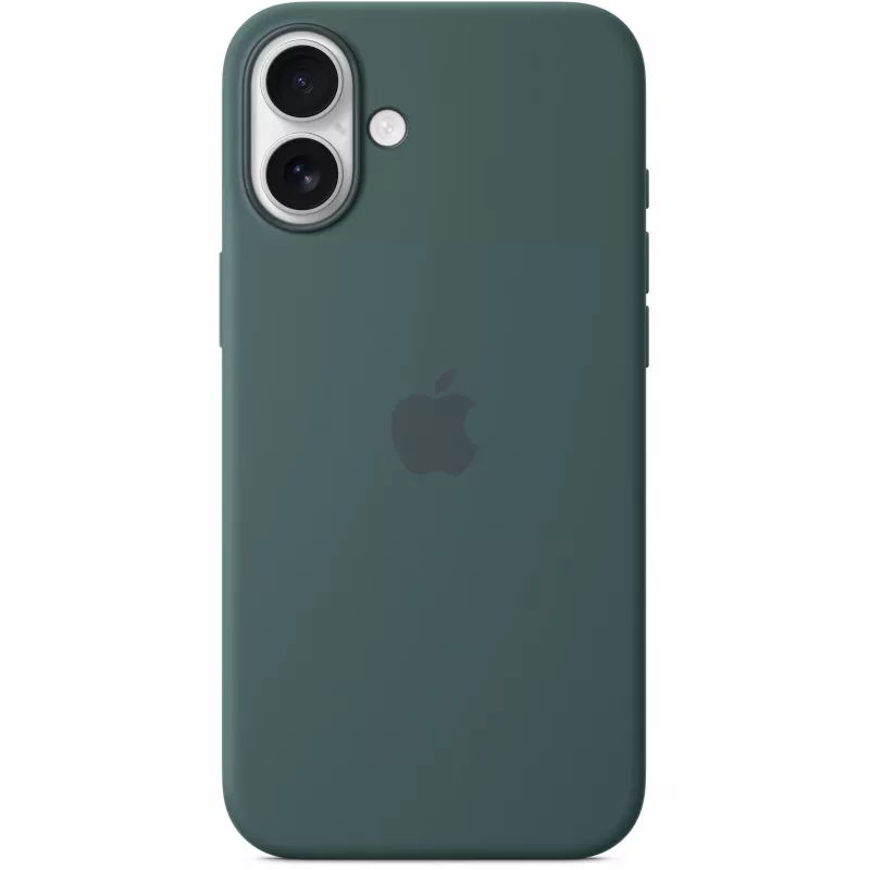 Apple iPhone 16 Plus -silikonikotelo MagSafe-yhteensopiva – merenvihreä