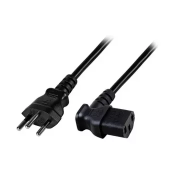 EFB-Elektronik virtajohto Sveitsin tyyppi 12 - C13 90°, musta, 1,8 m, 3 x 0,75 mm² Valmistaja: EFB Elektronik (EK483.1,8V2)