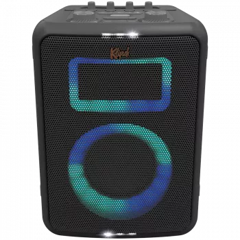 Juhlakaiutin KLIPSCH Vegas — langallinen & langaton, bassokaiutin 13,3 cm, 49–20000 Hz, 95 dB, paristokäyttöinen, musta