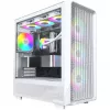 PC-kotelo Montech X5 Midi Tower valkoinen ATX 3x 140 mm tuuletin