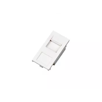 Pistorasiasuojus Alantec OS002 valkoinen 45×45 mm, 1 kpl