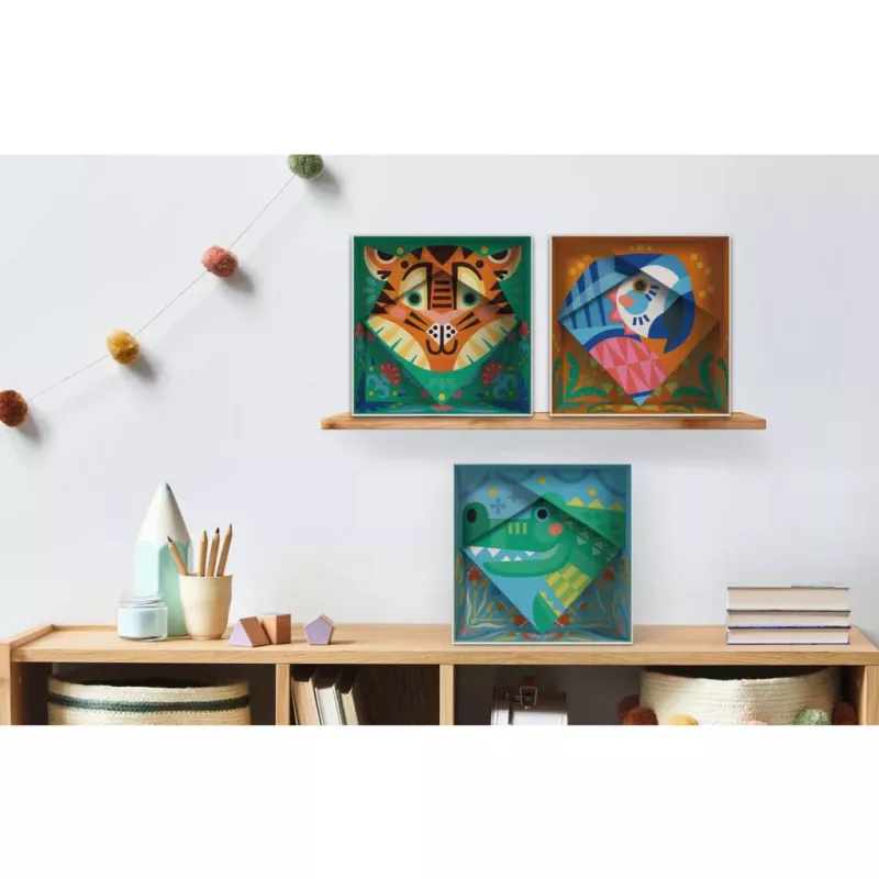 Maalaussarja Ravensburger CreArt Do it together – Papukaija (ryhmämaalaussarja)
