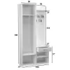 Topeshop GAR DUO SONOMA eteiskaappi