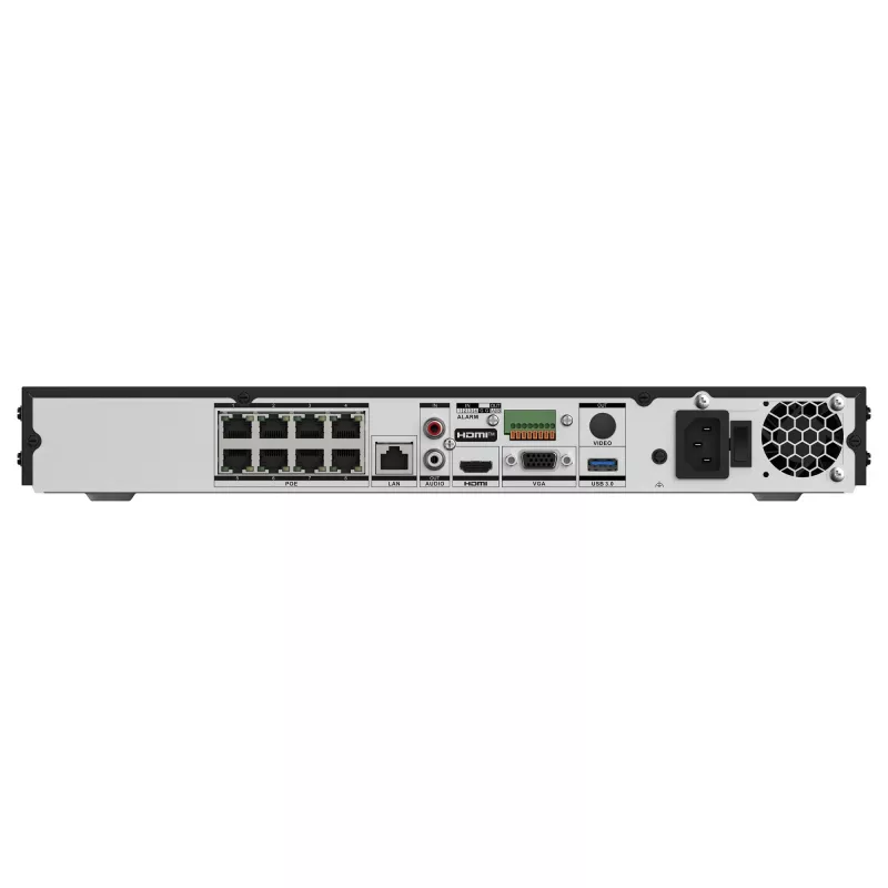 Verkkovideotallennin Hikvision DS-7608NXI-I2/8P/VPRO 8 kanavaa 4K