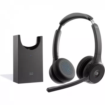 Headset 722 Wireless DUAL+STAND Carbon musta USB-A-paketti