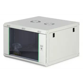 Seinäkiinnitteinen räkkikotelo DIGITUS Dynamic-N 7U 19 tuumaa 600x600 mm, kokoamaton, IP20, avainlukko