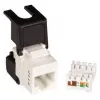 Ethernet Cat6 suojaamaton Flip Jack Lanview LVN128143 — RJ45 Keystone-moduulikanta