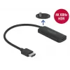Adapteri HDMI-A-urosliitin USB Type-C-naarasliittimeen DeLOCK 63251