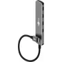 Goobay ohut 4-porttinen USB-keskitin USB-C – 5 Gbit/s - -pistoke USB 3.2> 4x (79160)
