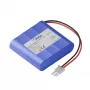 Akyga AKY2834 Li-Ion-akkupaketti INR18650-128M-1S4P PCM WC2S, 3,6 V, 12800 mAh, Cvilux 2-napainen