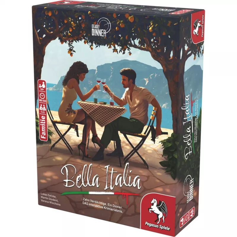 Deadly Dinner - Bella Italia, lautapeli