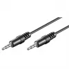 Audiokaapeli Goobay 51659 2.5m 3.5mm musta