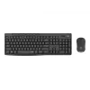Logitech MK295 Silent – näppäimistö-hiiri-sarja – langaton – 2,4 GHz – grafiitti – unkarilainen asettelu