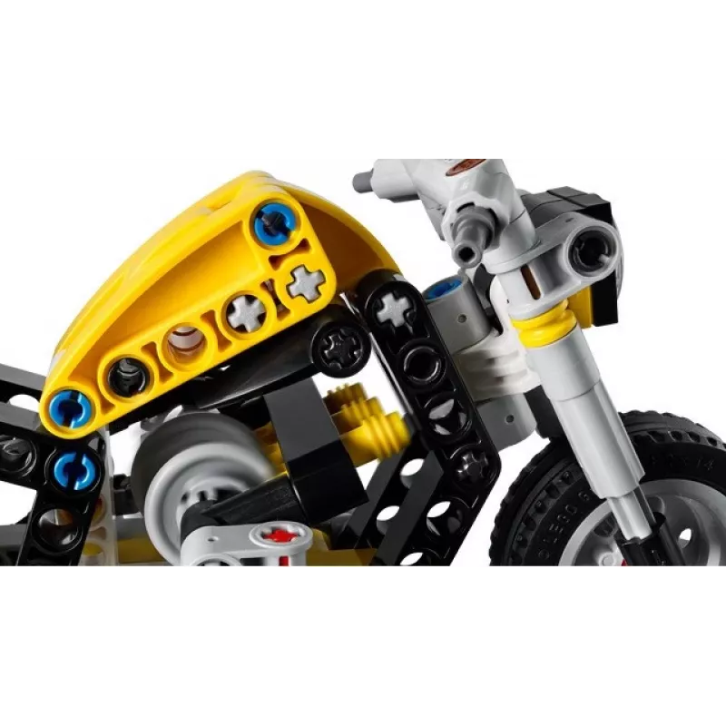 LEGO TECHNIC 42225 Keltainen moottoripyörä