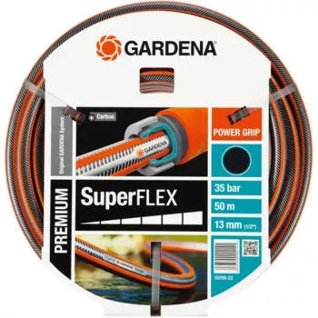 Puutarhaletku Gardena 18099-20 50 m maanpäällinen/maanalainen harmaa oranssi
