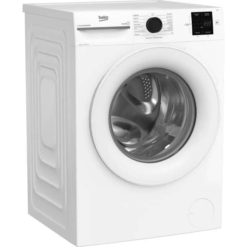 BEKO BM1WFU38225WW pesukone b100 8 kg 1200 kierr./min AquaWave valkoinen