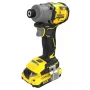 Stanley SFMCF830D2K-QW hiiliharjaton iskuruuvinväännin, 2×2,0 Ah, 3200 rpm, musta/keltainen