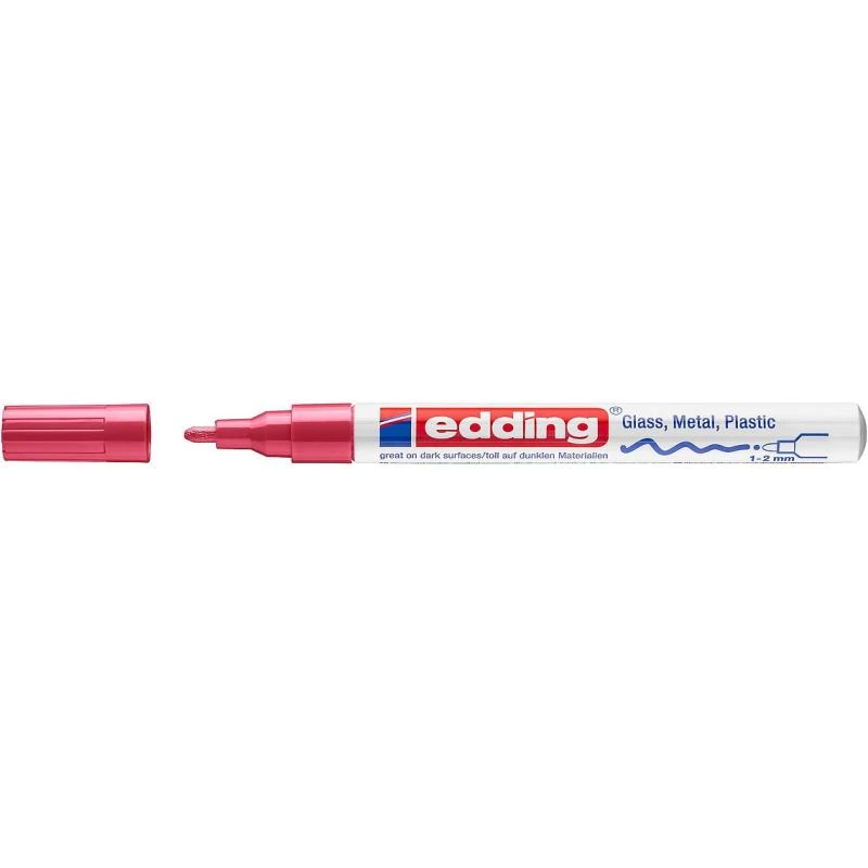 Tussi Edding 751 punainen